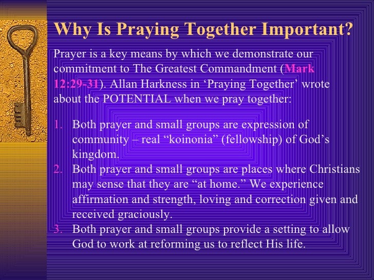 Recently On Prayer